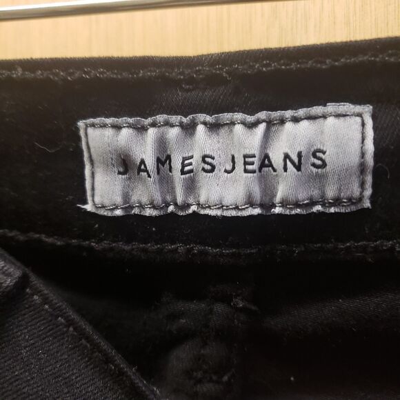 James Jeans Black James Twiggy Ankle jean size 28 25" inseam FFF - Picture 3 of 7